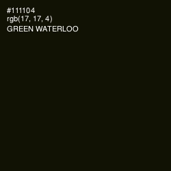 #111104 - Green Waterloo Color Image